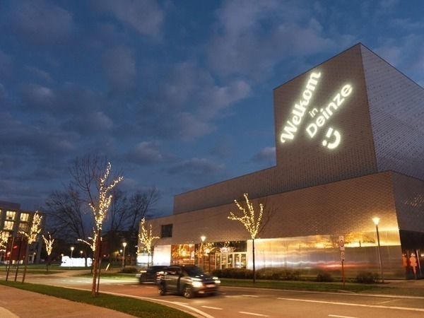 Gobo-projectie op het Leietheater